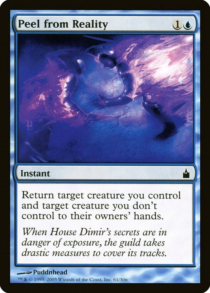 Peel from Reality (61) [RAV] - MTG Single
