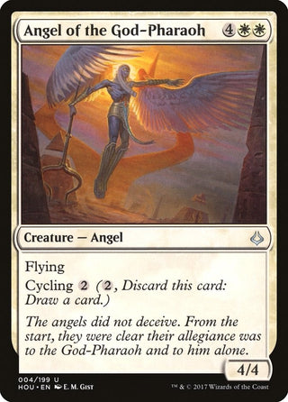 Angel of the God-Pharaoh (4) [HOU] - MTG Single