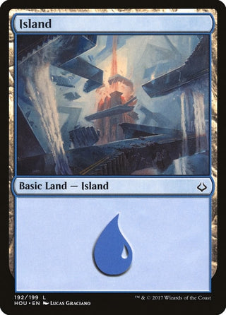 Island (192) (192) [HOU] - MTG Single