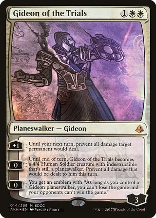 Gideon of the Trials (SDCC 2017 Exclusive) (14) [MEDIA] - MTG Single