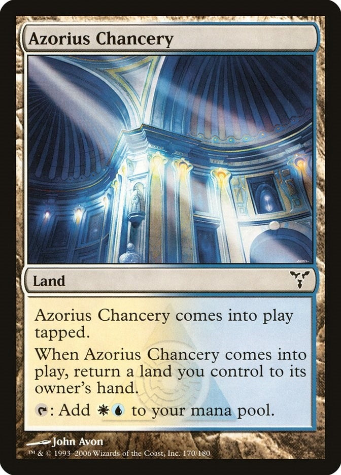 Azorius Chancery (170) [DIS] - MTG Single