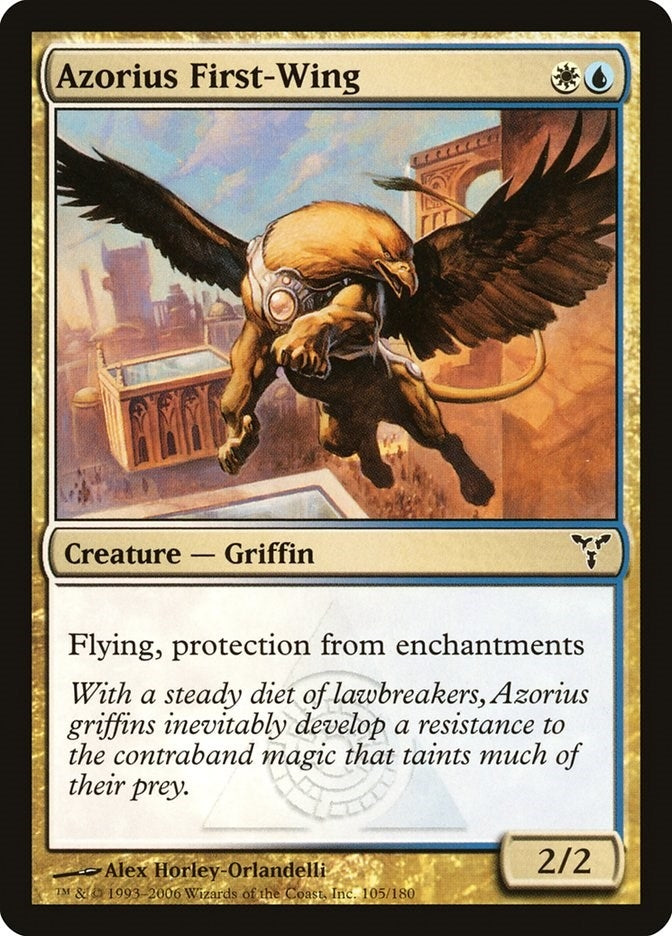Azorius First-Wing (105) [DIS] - MTG Single