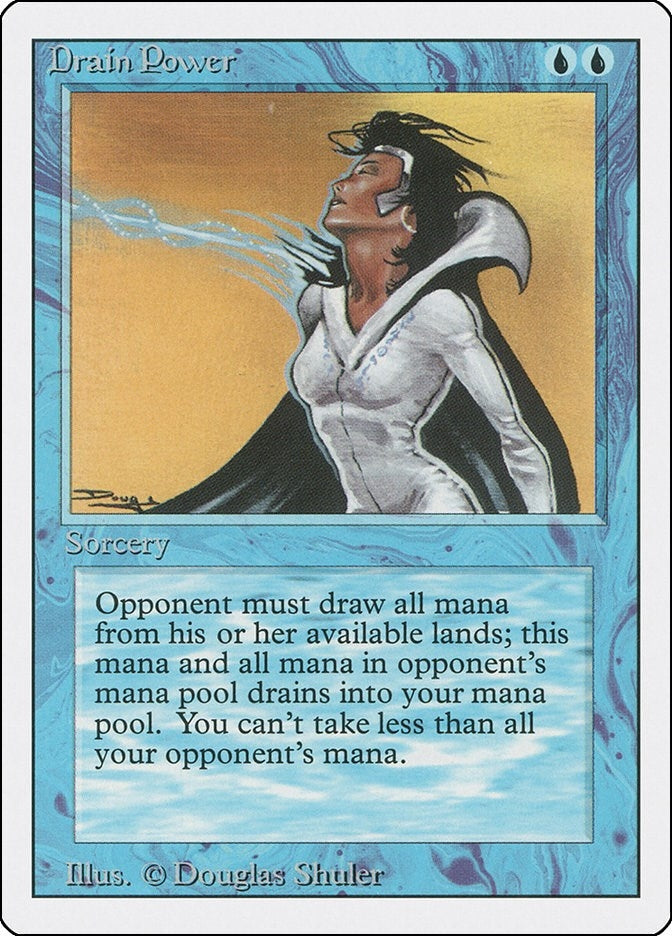 Drain Power [3ED] - MTG Single