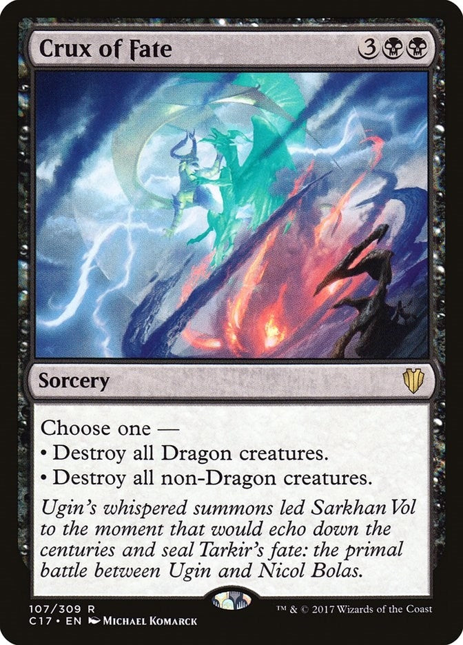 Crux of Fate (107) [C17] - MTG Single