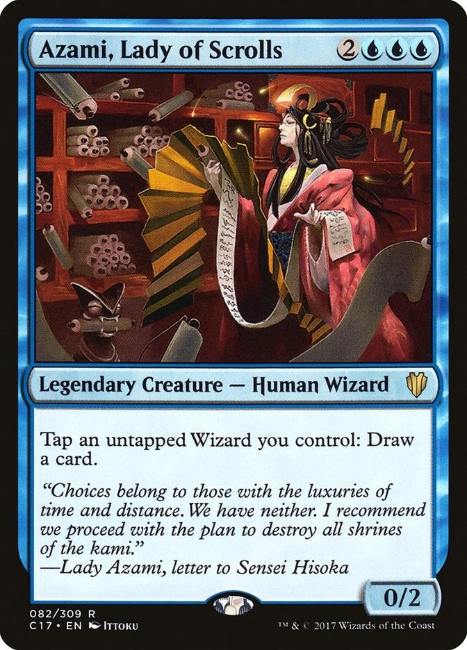 Azami Lady of Scrolls (82) [C17] - MTG Single