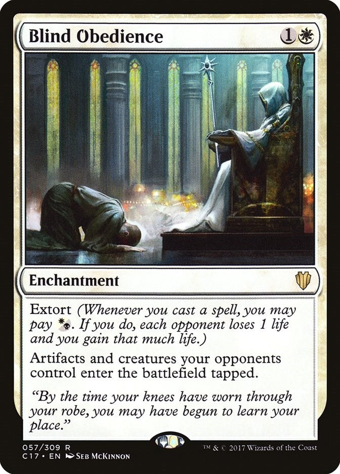 Blind Obedience (57) [C17] - MTG Single
