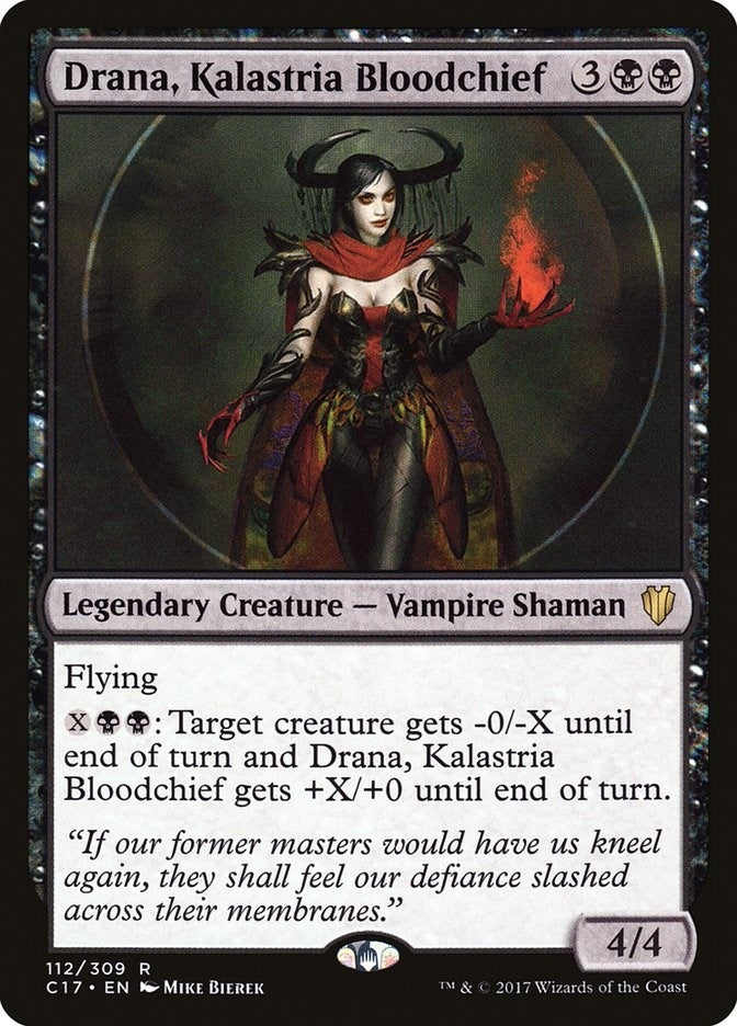 Drana Kalastria Bloodchief (112) [C17] - MTG Single
