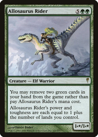 Allosaurus Rider (101) [CSP] - MTG Single