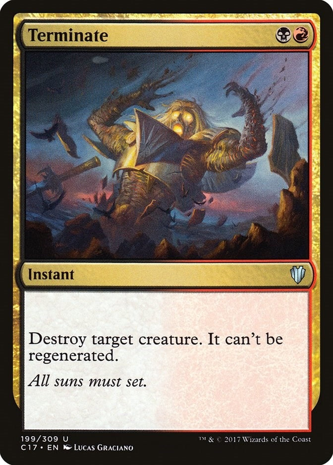 Terminate (199) [C17] - MTG Single