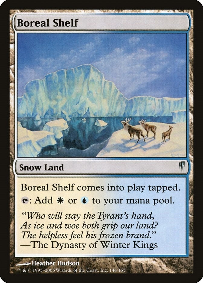 Boreal Shelf (144) [CSP] - MTG Single
