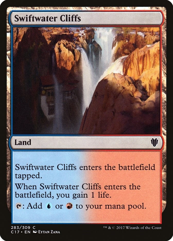 Swiftwater Cliffs (283) [C17] - MTG Single