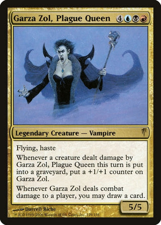 Garza Zol Plague Queen (129) [CSP] - MTG Single