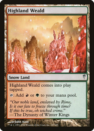 Highland Weald (147) [CSP] - MTG Single