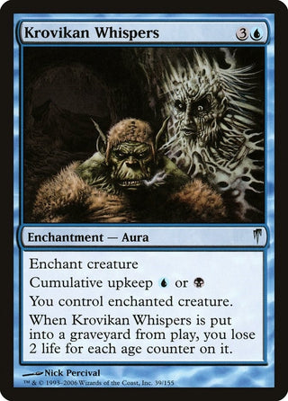 Krovikan Whispers (39) [CSP] - MTG Single