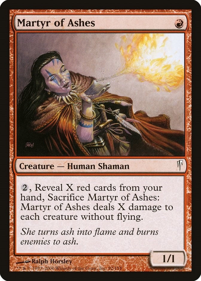 Martyr of Ashes (92) [CSP] - MTG Single