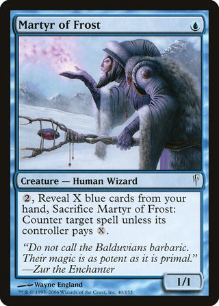 Martyr of Frost (40) [CSP] - MTG Single