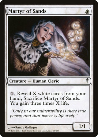 Martyr of Sands (15) [CSP] - MTG Single