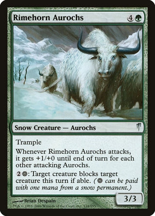 Rimehorn Aurochs (118) [CSP] - MTG Single