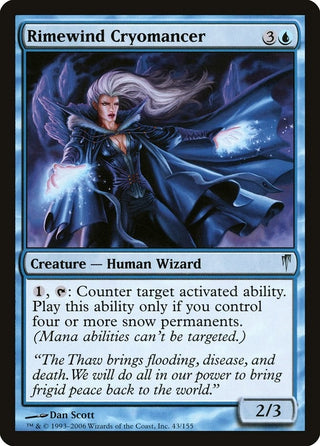 Rimewind Cryomancer (43) [CSP] - MTG Single