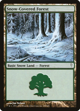 Snow-Covered Forest (155) [CSP] - MTG Single