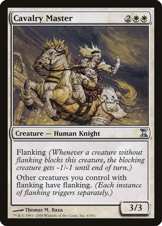 Cavalry Master (6) [TSP] - MTG Single