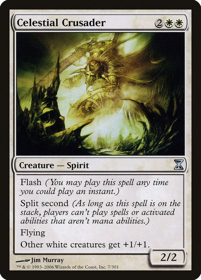 Celestial Crusader (7) [TSP] - MTG Single