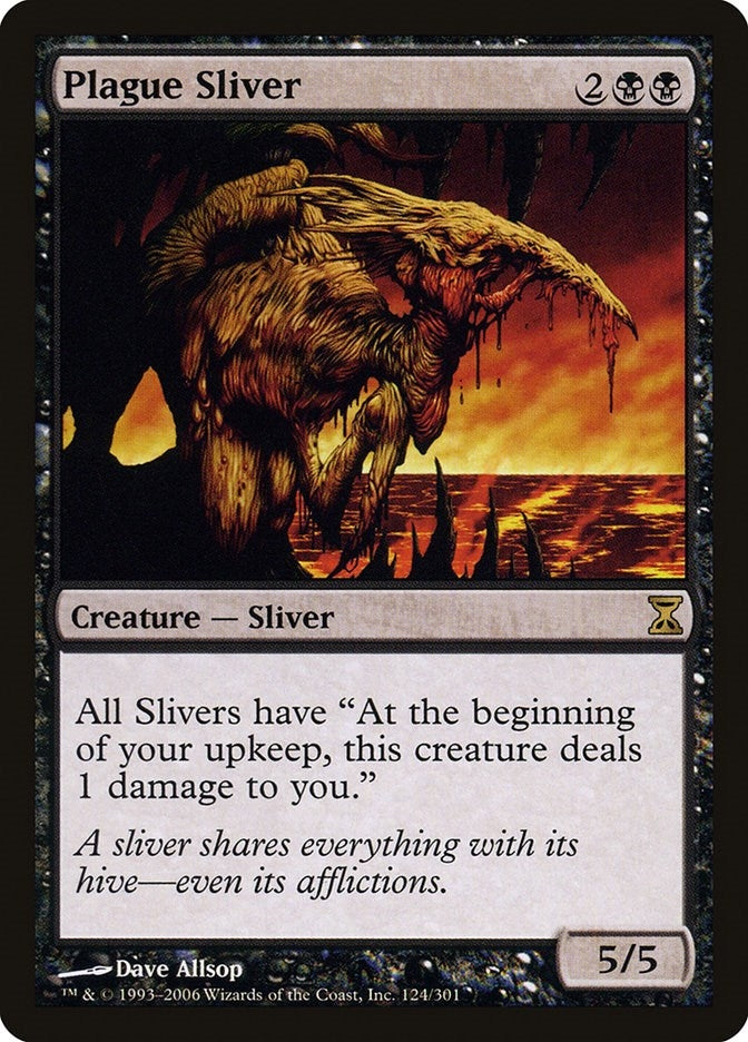Plague Sliver (124) [TSP] - MTG Single