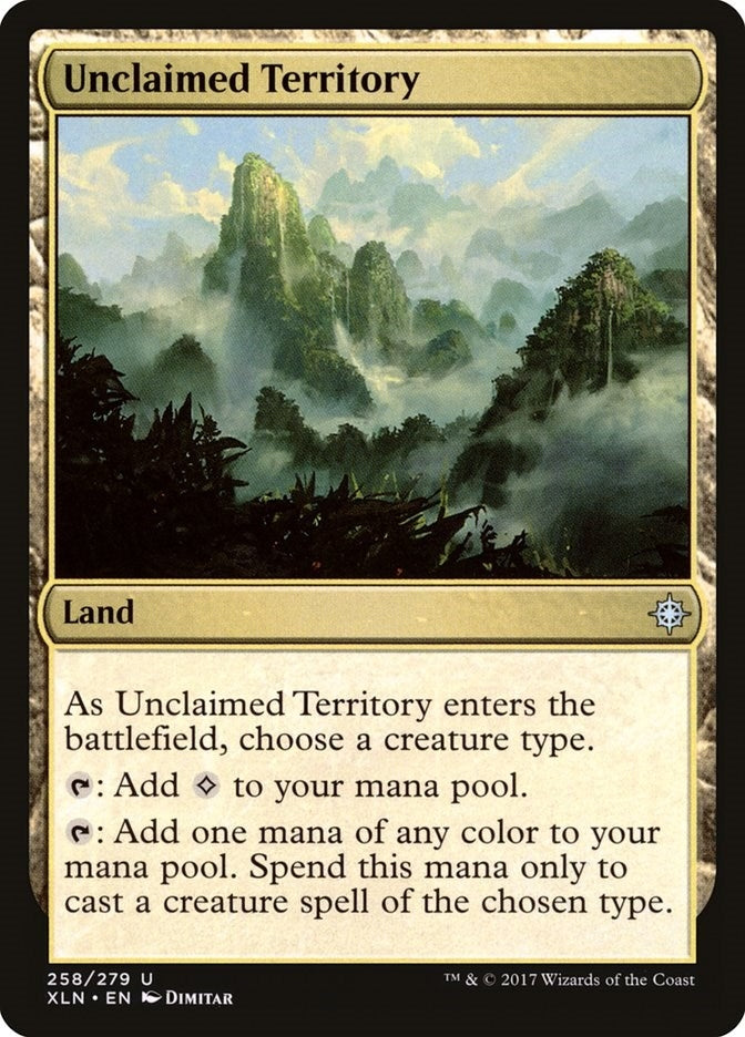 Unclaimed Territory (258) [XLN] - MTG Single