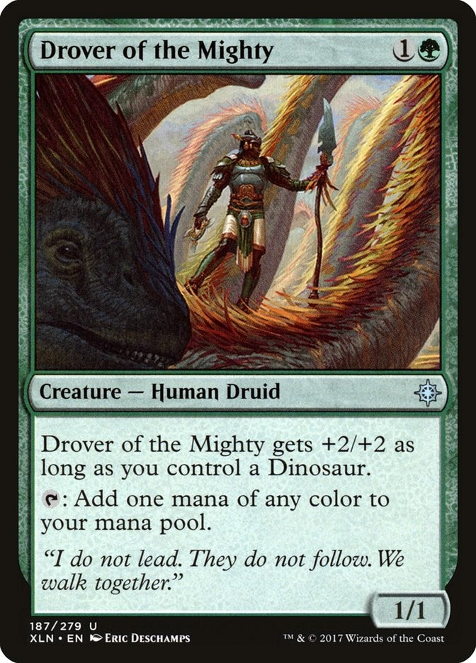 Drover of the Mighty (187) [XLN] - MTG Single