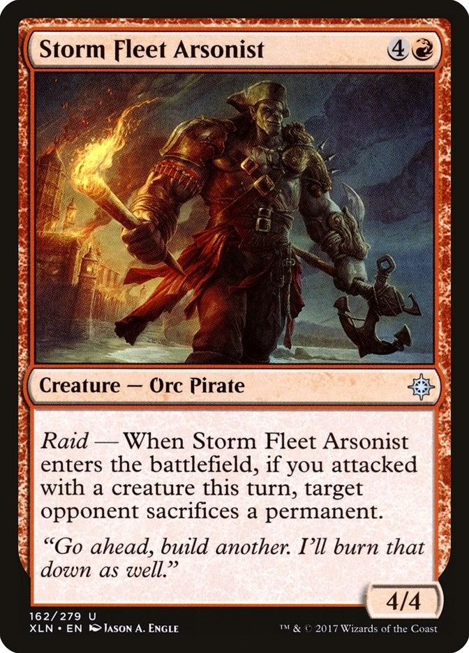 Storm Fleet Arsonist (162) [XLN] - MTG Single