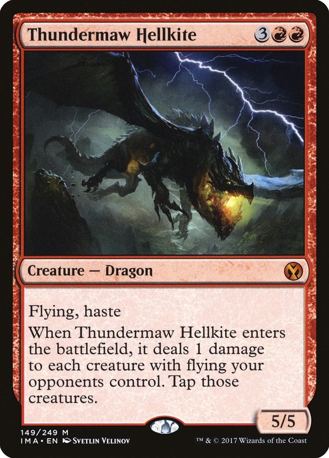 Thundermaw Hellkite (149) [IMA] - MTG Single
