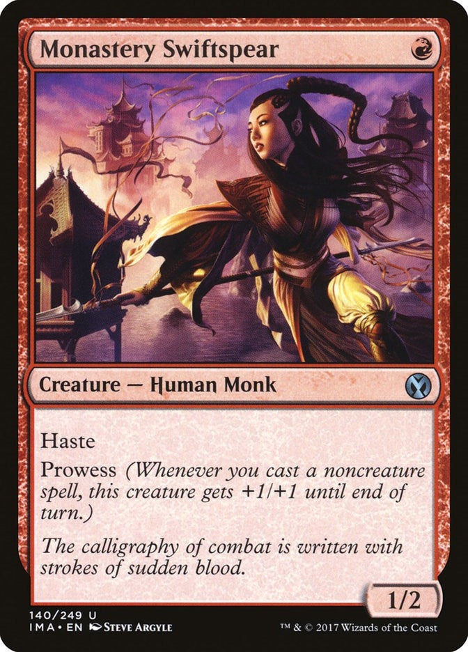 Monastery Swiftspear (140) [IMA] - MTG Single