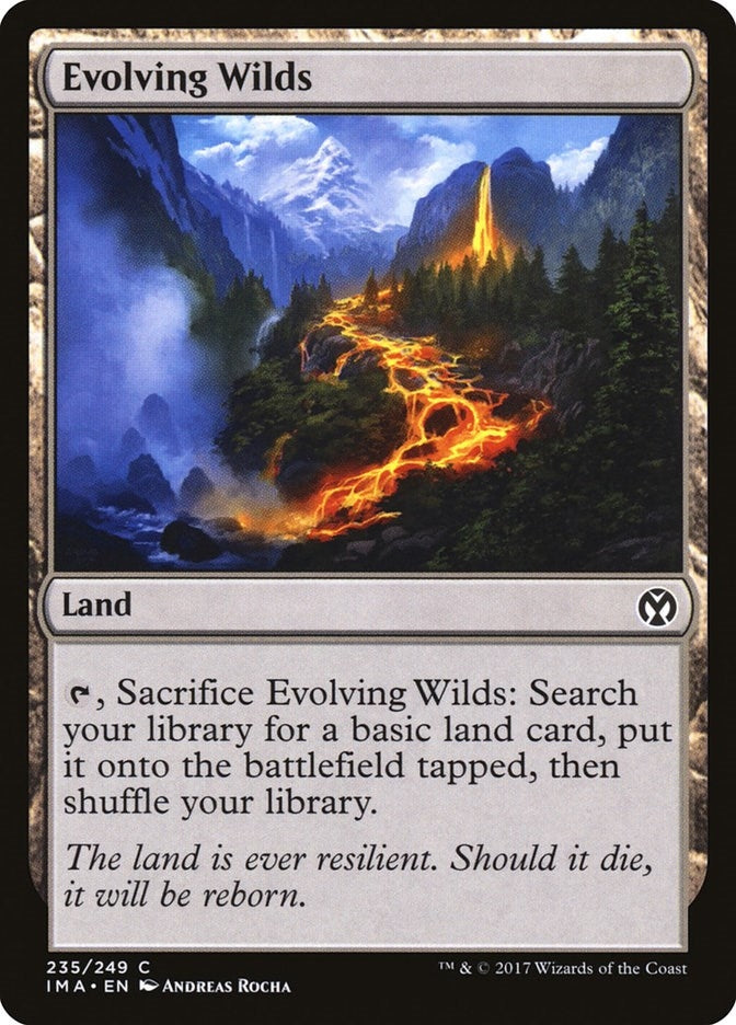 Evolving Wilds (235) [IMA] - MTG Single