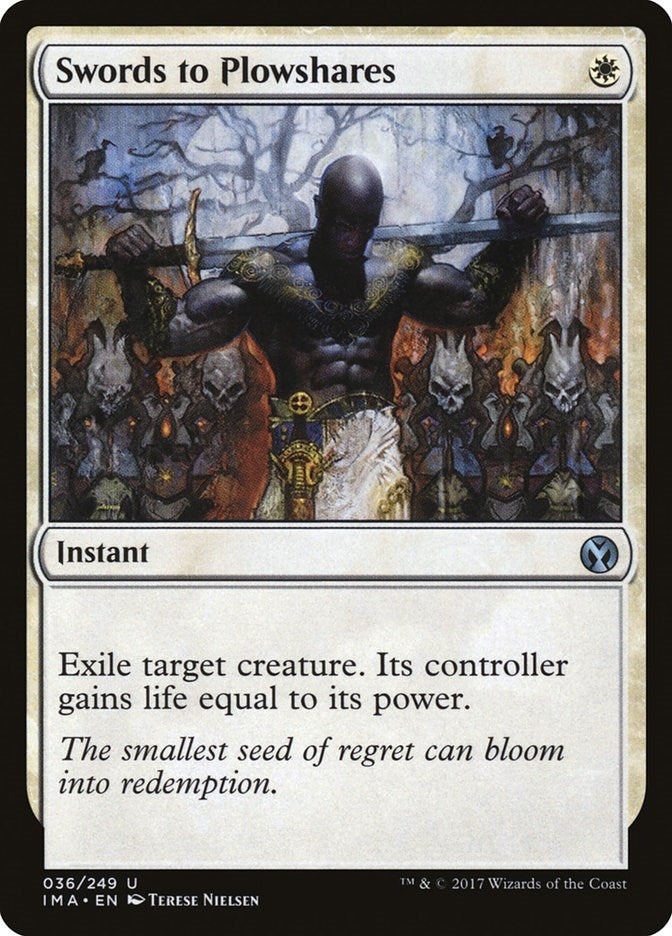 Swords to Plowshares (36) [IMA] - MTG Single