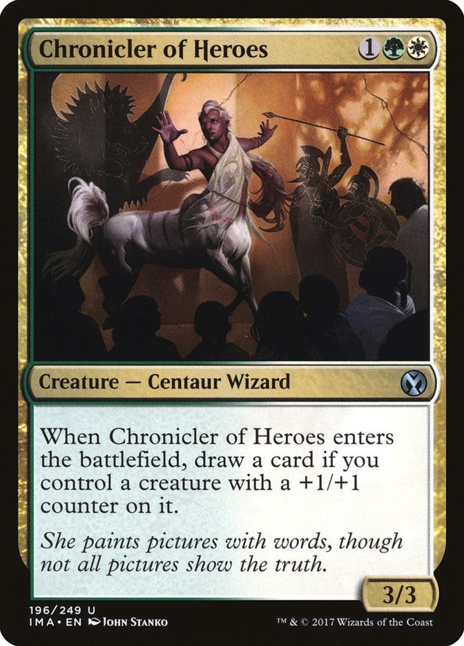 Chronicler of Heroes (196) [IMA] - MTG Single