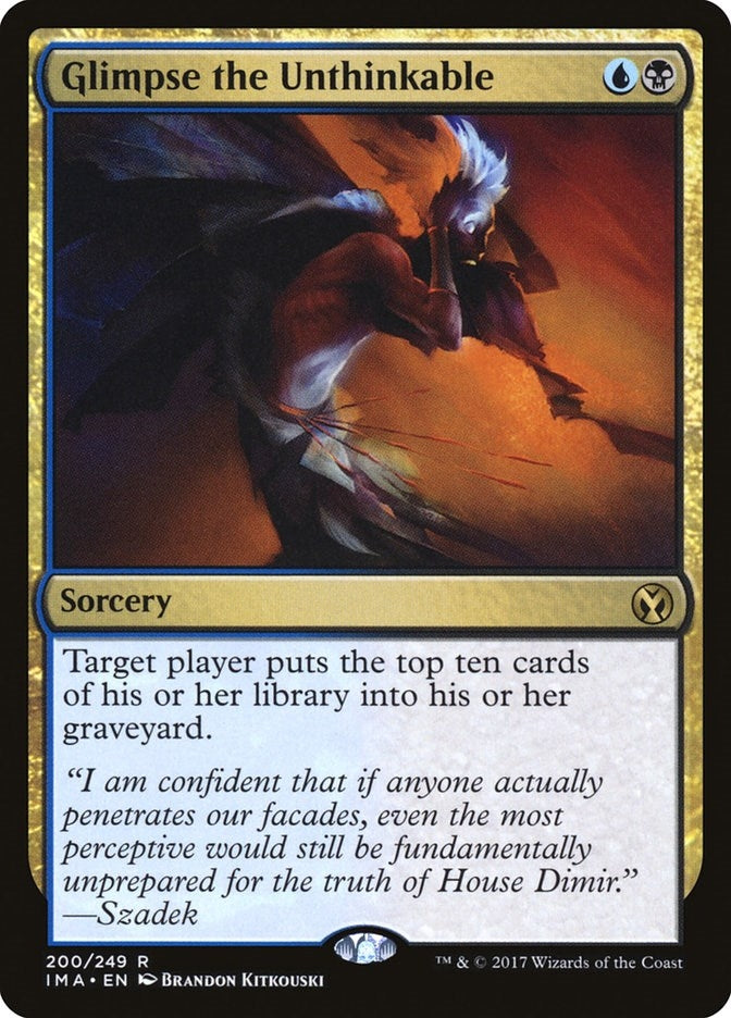 Glimpse the Unthinkable (200) [IMA] - MTG Single