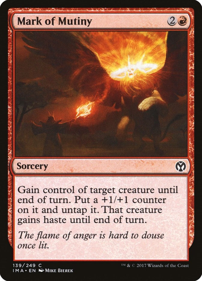 Mark of Mutiny (139) [IMA] - MTG Single