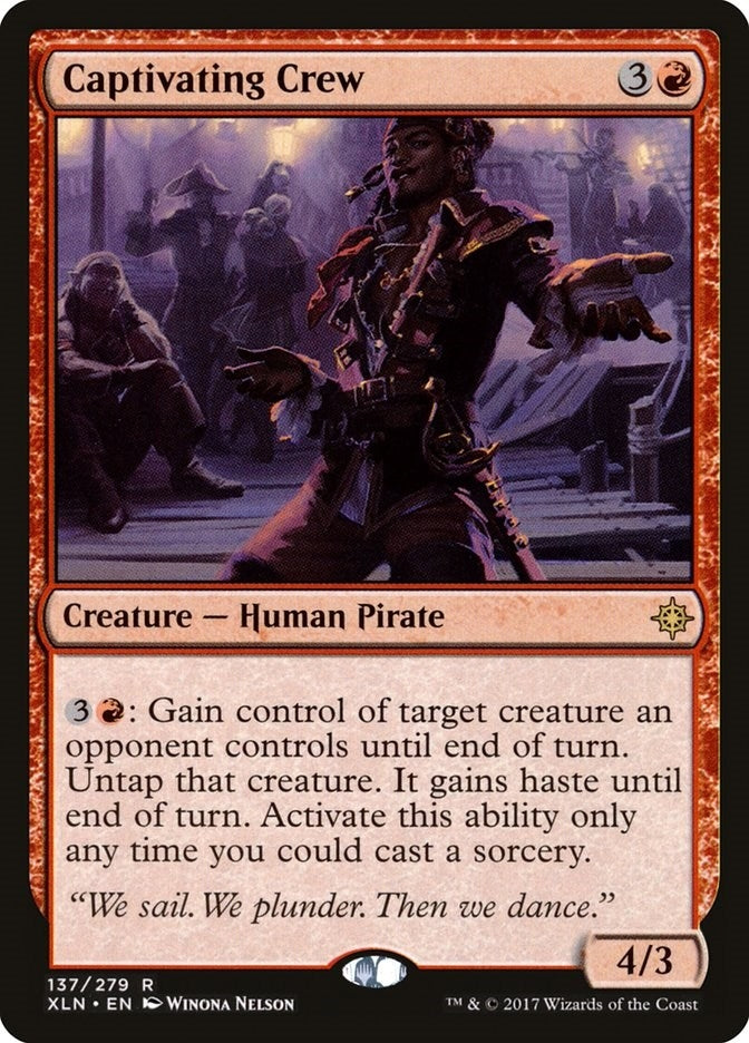 Captivating Crew (137) [XLN] - MTG Single