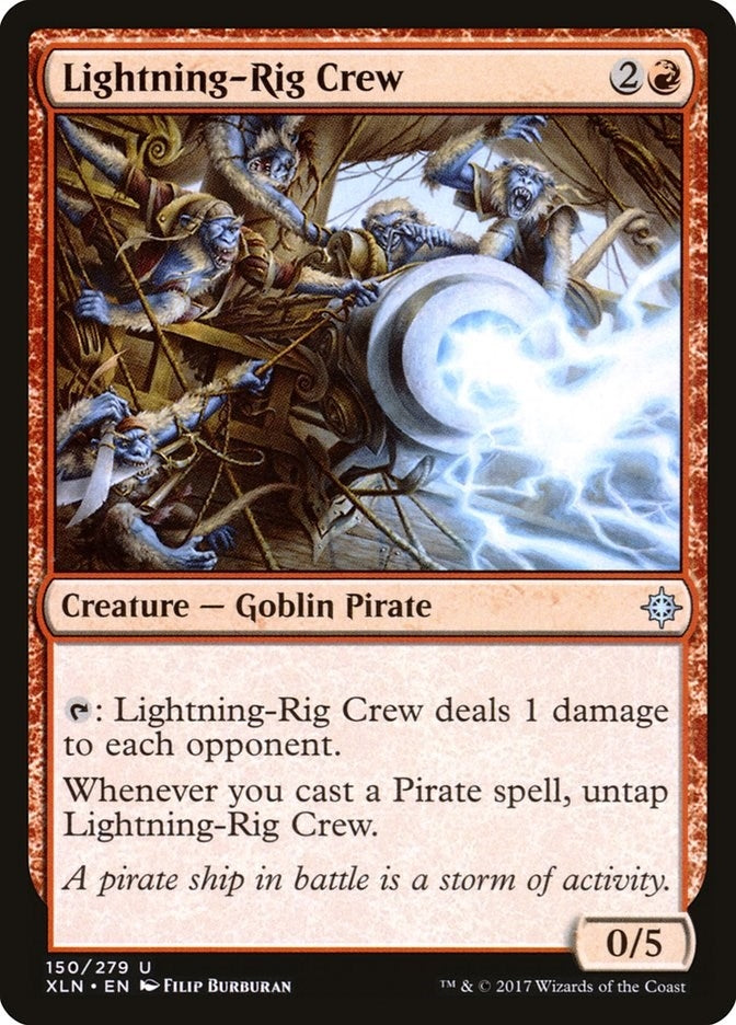 Lightning-Rig Crew (150) [XLN] - MTG Single