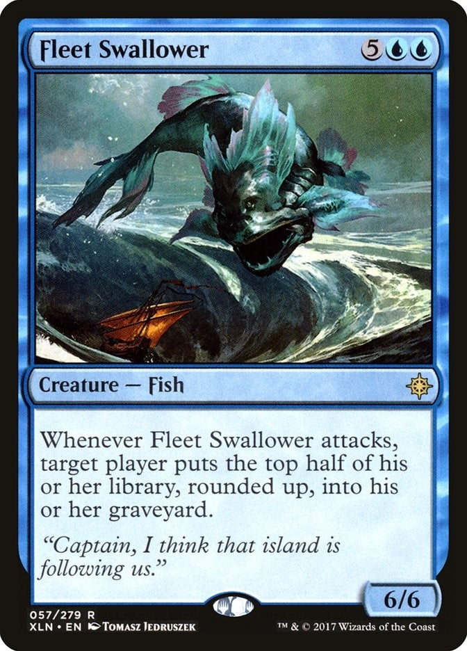 Fleet Swallower (57) [XLN] - MTG Single