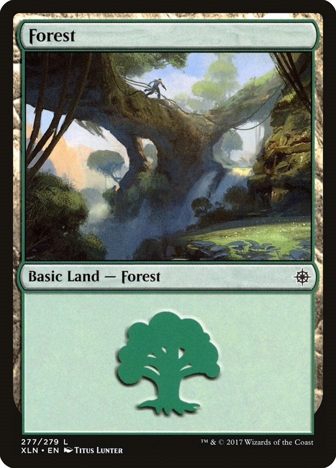 Forest (277) (277) [XLN] - MTG Single