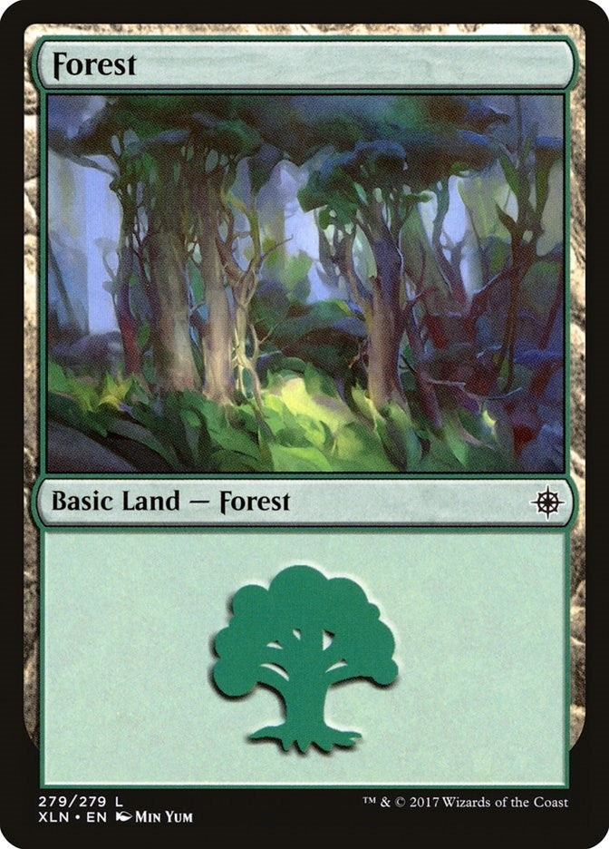 Forest (279) (279) [XLN] - MTG Single