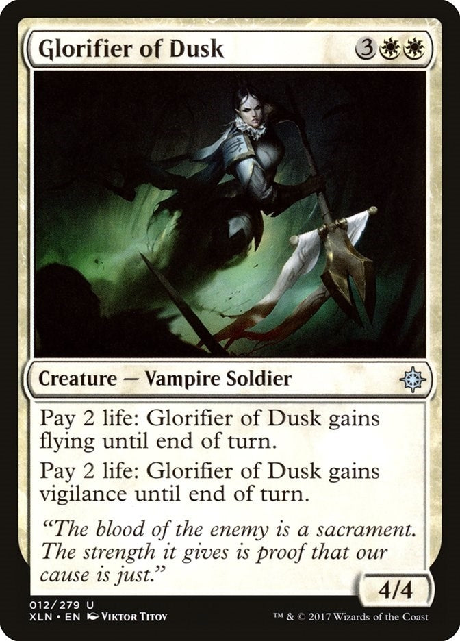 Glorifier of Dusk (12) [XLN] - MTG Single