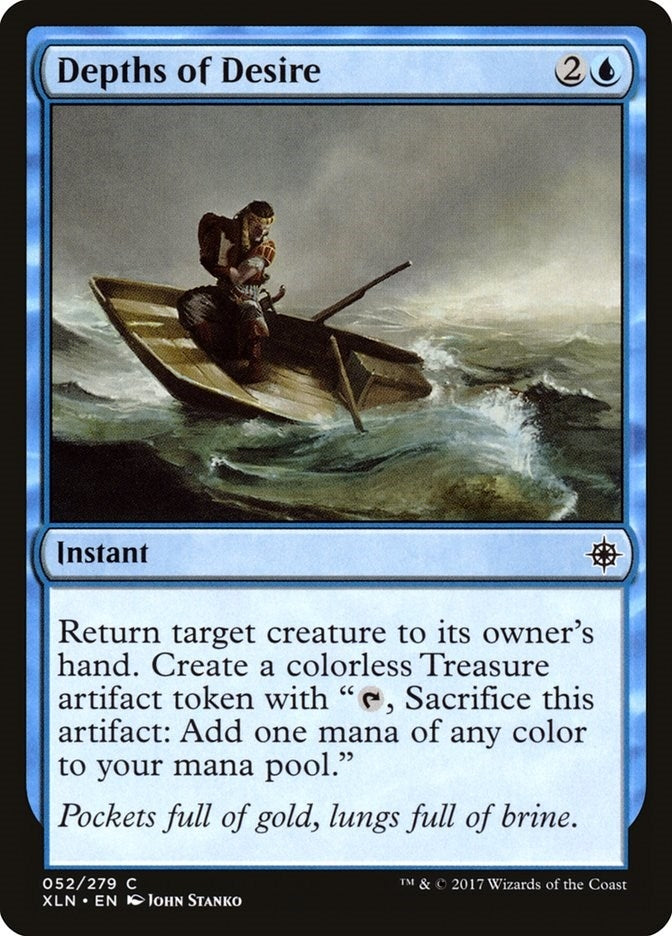 Depths of Desire (52) [XLN] - MTG Single