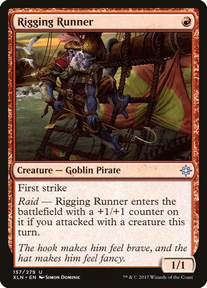 Rigging Runner (157) [XLN] - MTG Single