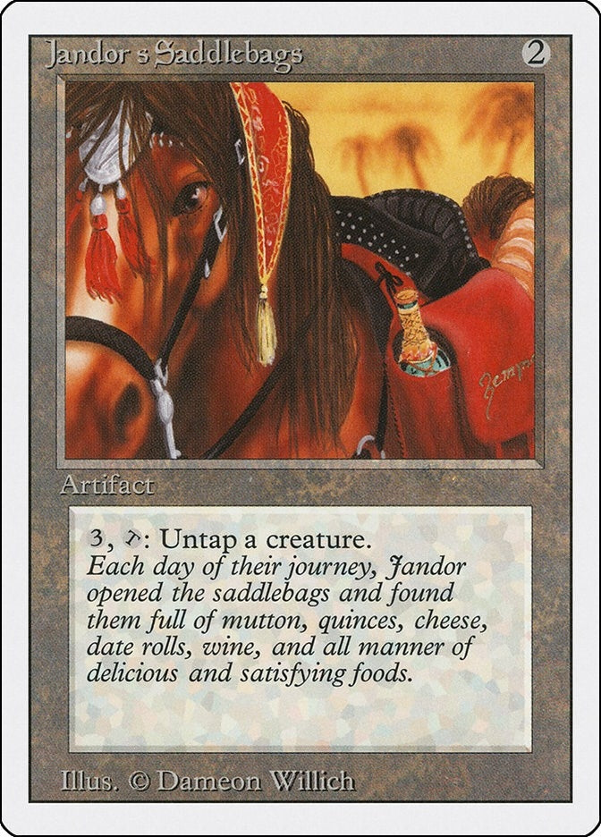 Jandor’s Saddlebags [3ED] - MTG Single