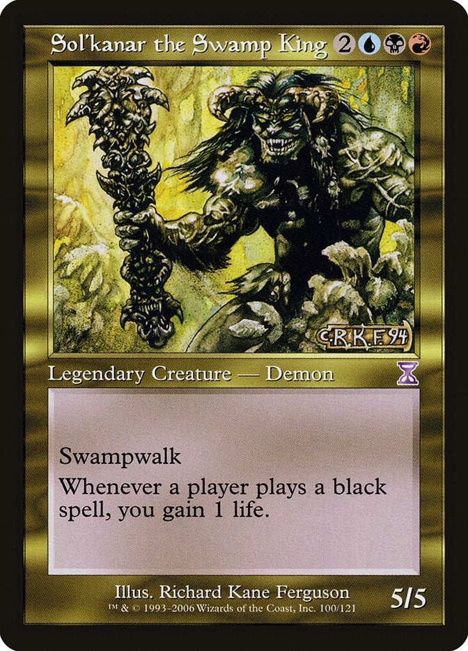 Sol’kanar the Swamp King (100) [TSB] - MTG Single