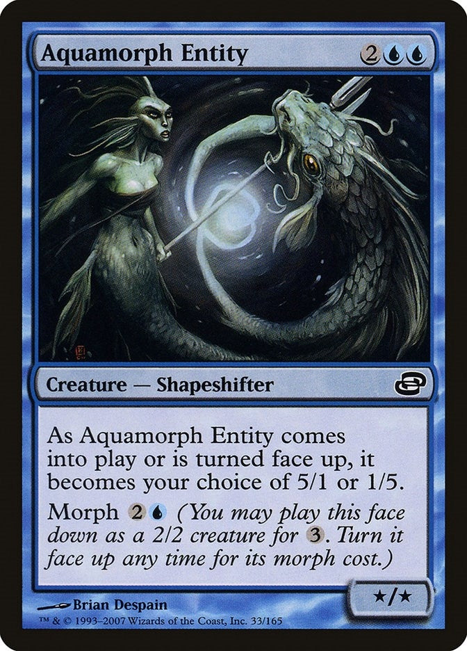 Aquamorph Entity (33) [PLC] - MTG Single