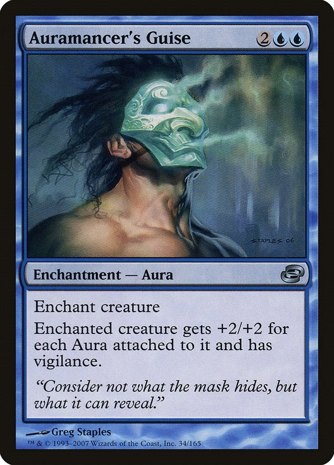 Auramancer’s Guise (34) [PLC] - MTG Single