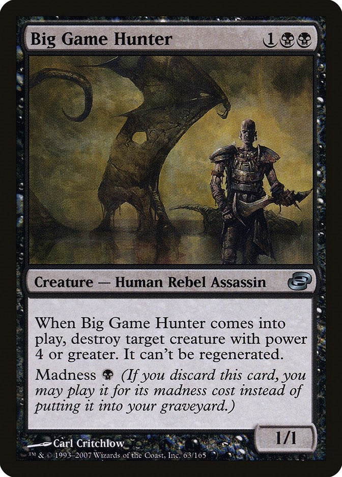 Big Game Hunter (63) [PLC] - MTG Single